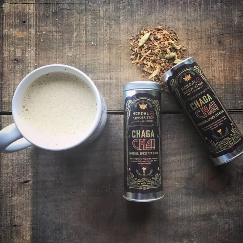 Chaga Chai Tea Tin