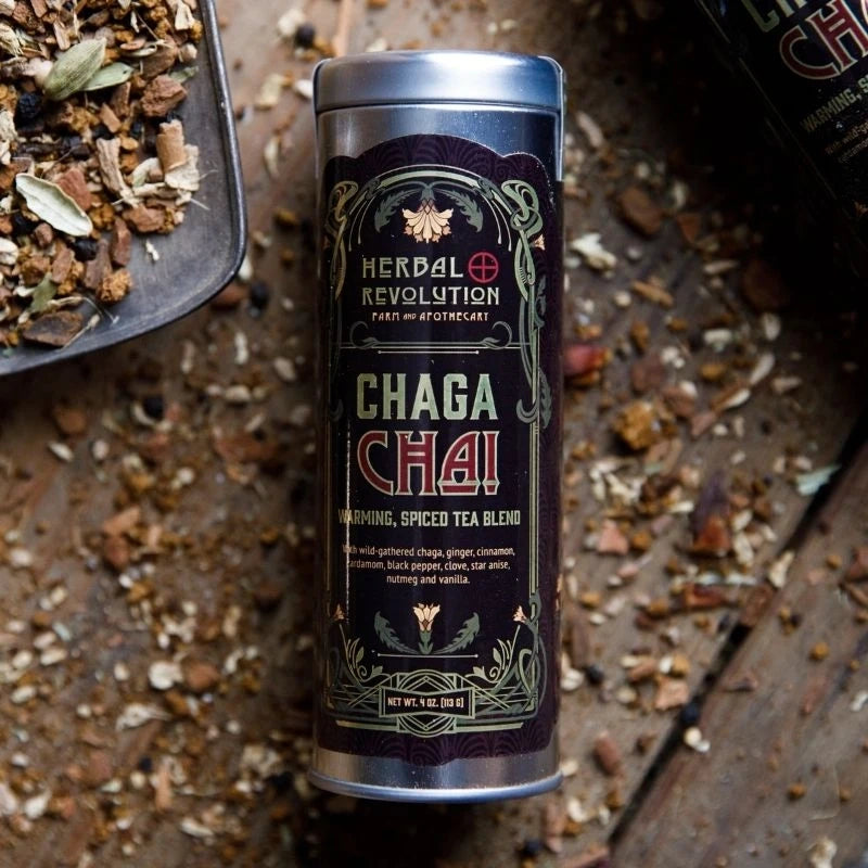 Chaga Chai Tea Tin