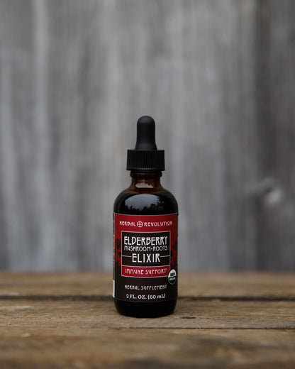 Elderberry + Mushroom & Roots Elixir