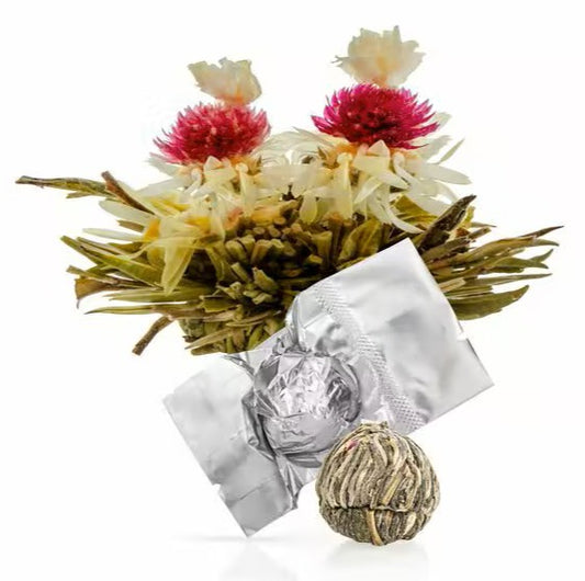 Double Pineapple Blooming Bouquet Tea