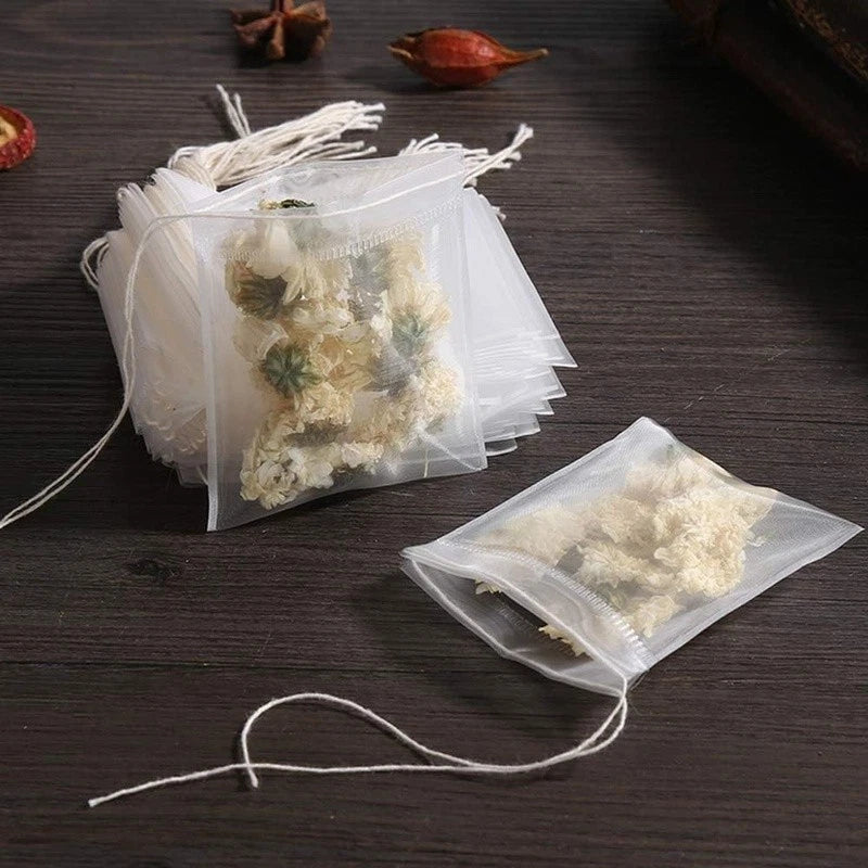 Silk Cinch & Steep Drawstring Tea Bag Sachets