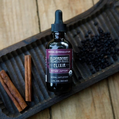 Elderberry + Mushroom & Roots Elixir