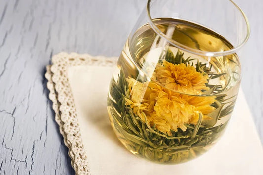 Sunflower and Lychee Bouquet Blooming Tea