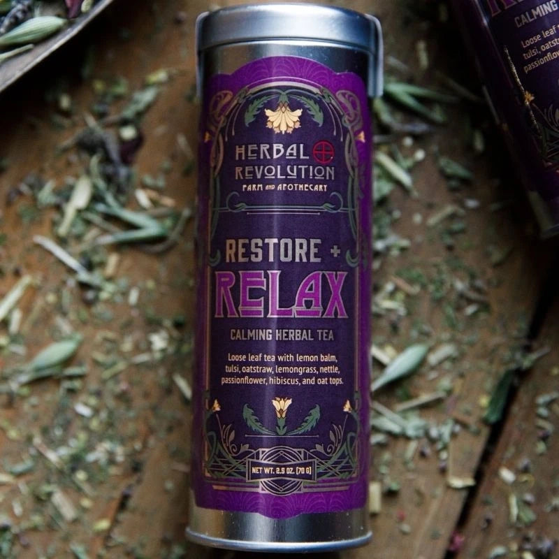 Restore & Relax Tea Tin