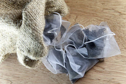 Silk Cinch & Steep Drawstring Tea Bag Sachets